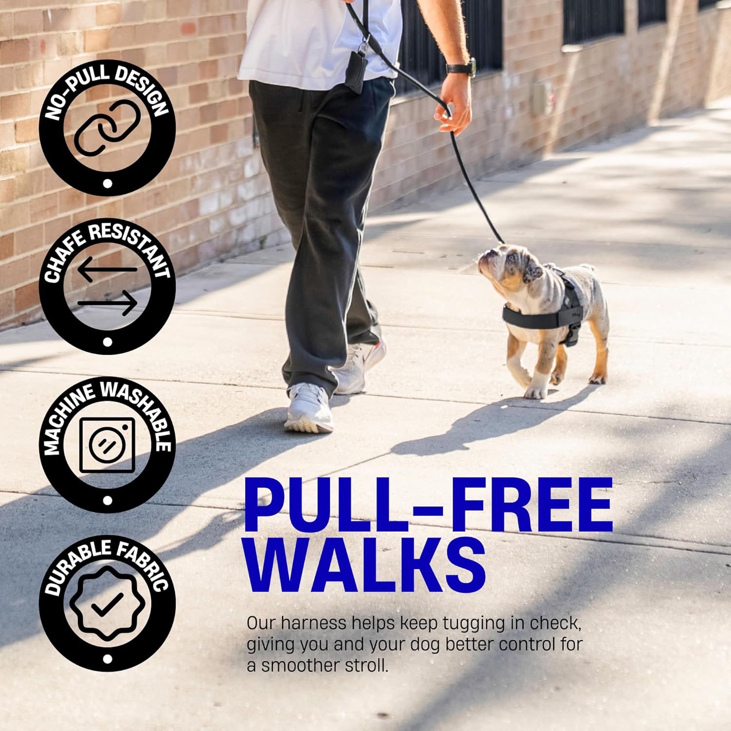 Solvna™ No-Pull Adjustable Dog Harness