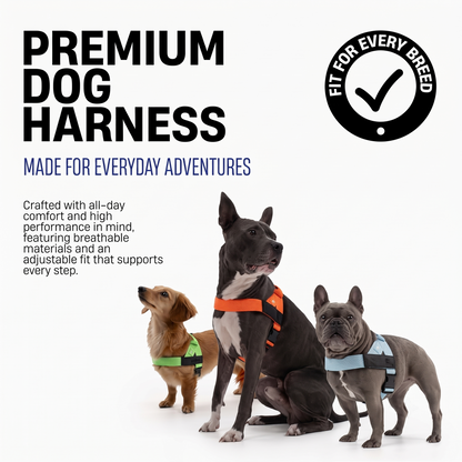 Solvna™ No-Pull Adjustable Dog Harness